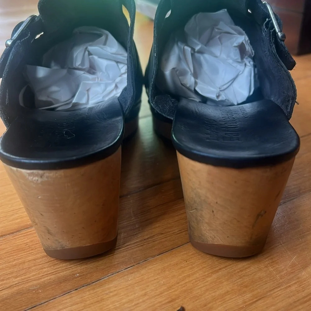 Timberland Women's Earthkeepers Barnstable Clog Size 9 Black - Picture 4 of 9